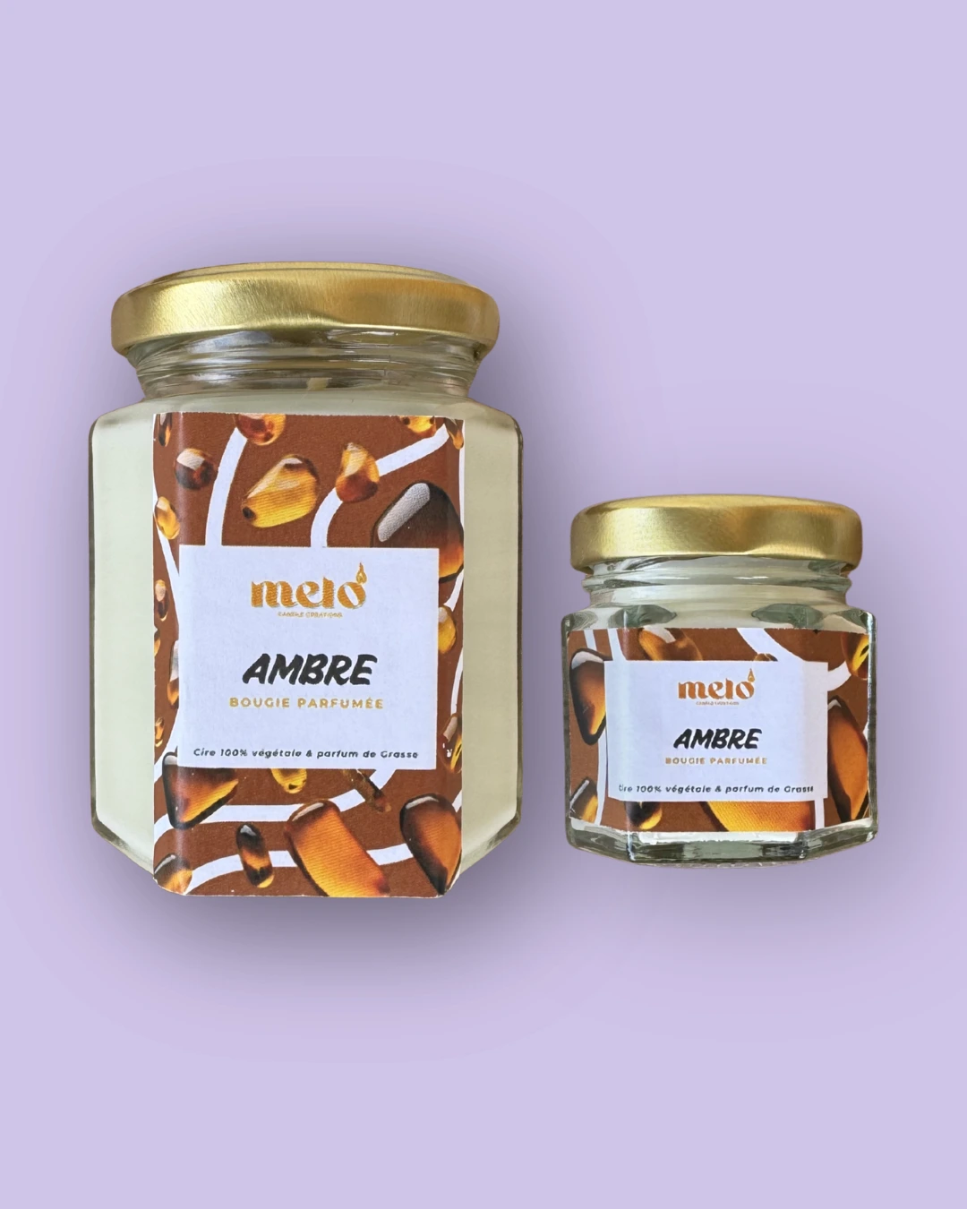 Ambre deux formats 145g et 33g