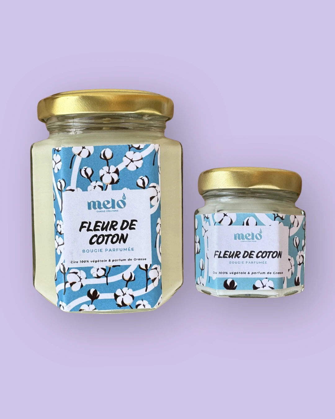 Fleur de Coton deux formats 145g et 33g